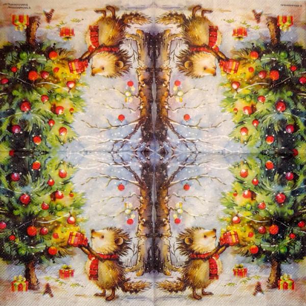 045 Tiere Herbst - 3-lagig - Atelier